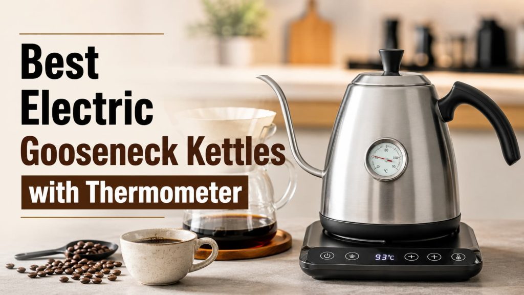 Best Electric Gooseneck Kettles with Thermometer