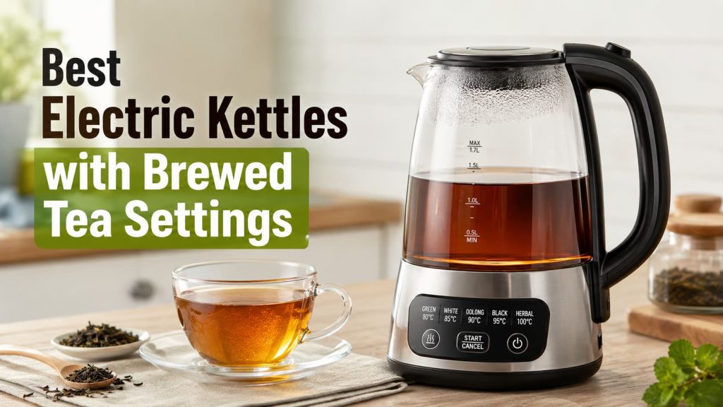 Best Electric Kettles with Brewed Tea Settings