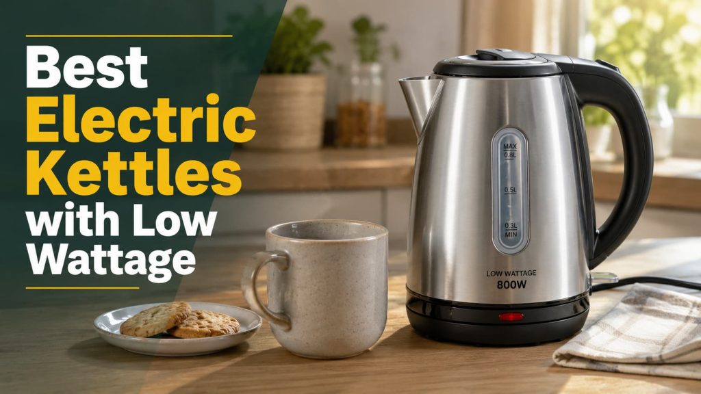 Best Electric Kettles with Low Wattage